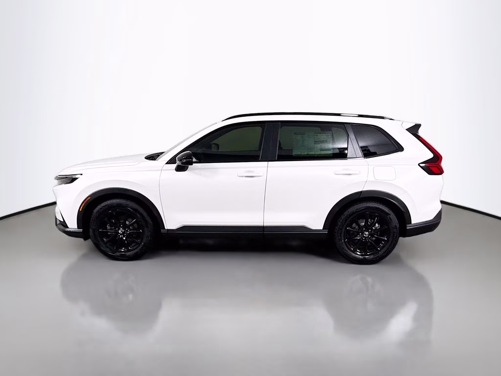 2026 Platinum White Pearl Honda CR-V Hybrid Sport-L FWD SUV