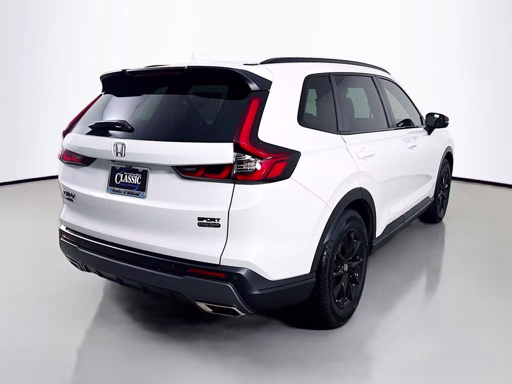 2026 Platinum White Pearl Honda CR-V Hybrid Sport-L FWD SUV