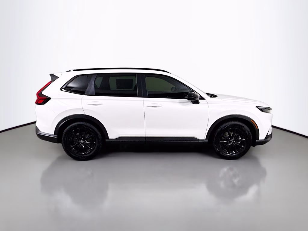 2026 Platinum White Pearl Honda CR-V Hybrid Sport-L FWD SUV