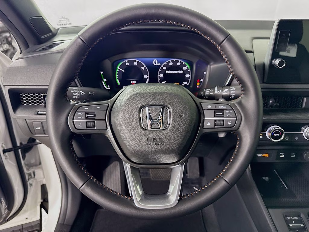 2026 Platinum White Pearl Honda CR-V Hybrid Sport-L FWD SUV