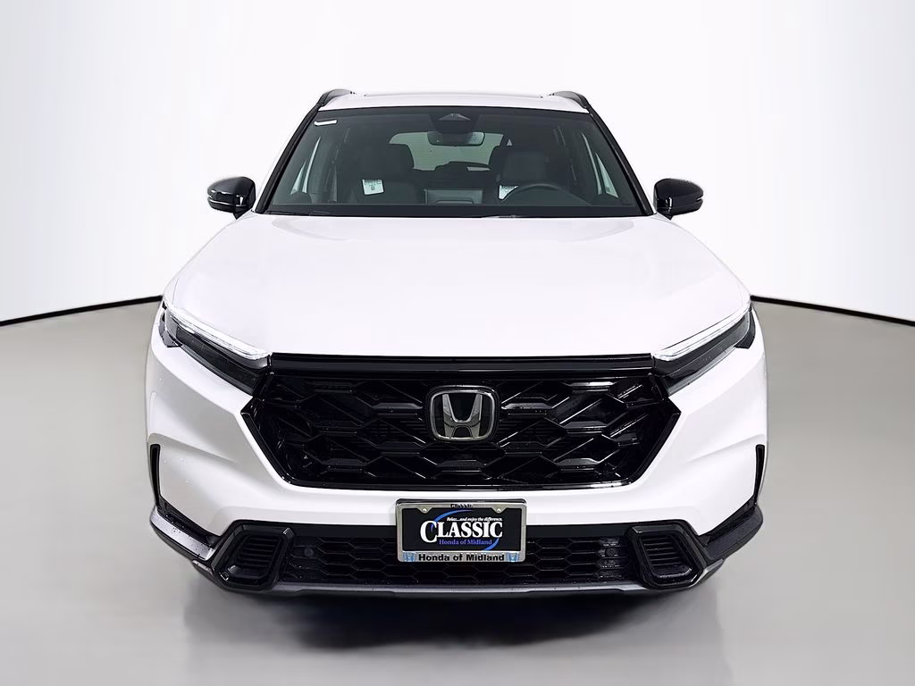 2026 Platinum White Pearl Honda CR-V Hybrid Sport-L FWD SUV