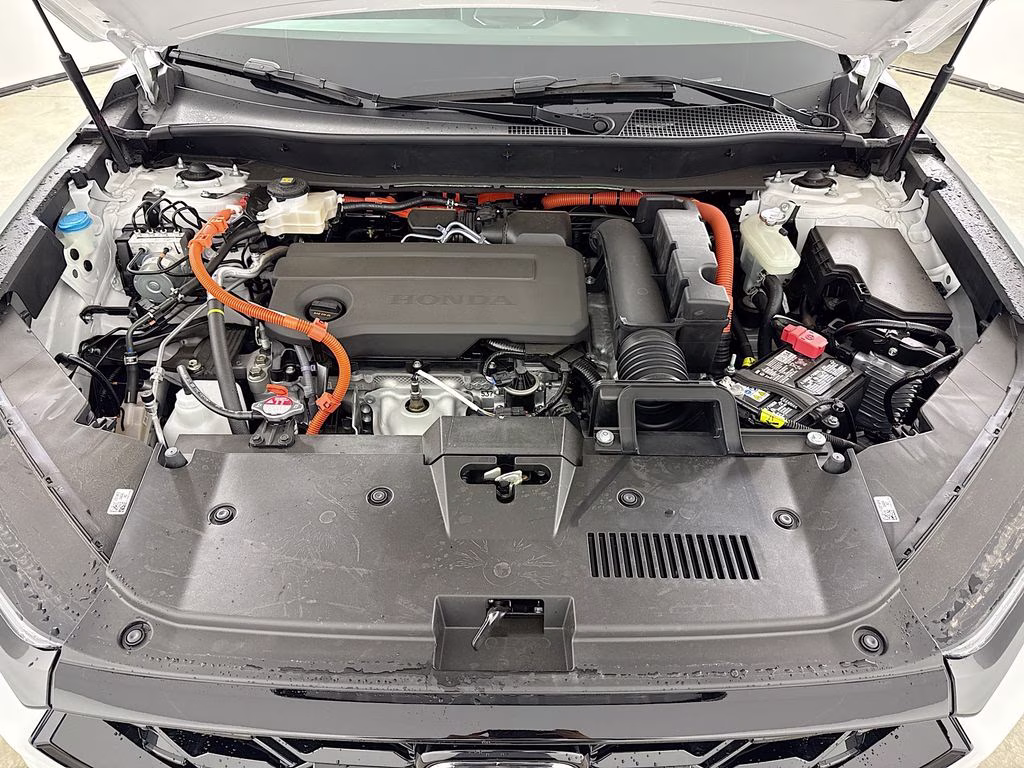 2026 Platinum White Pearl Honda CR-V Hybrid Sport-L FWD SUV