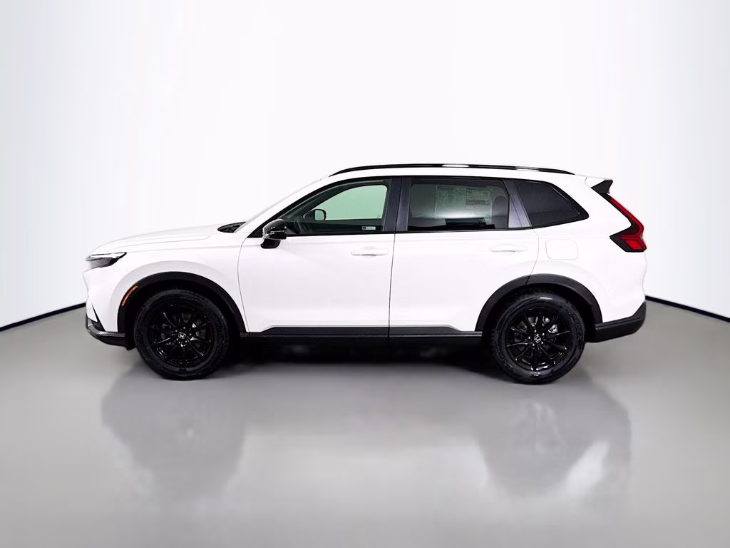 2026 Platinum White Pearl Honda CR-V Hybrid Sport-L FWD SUV