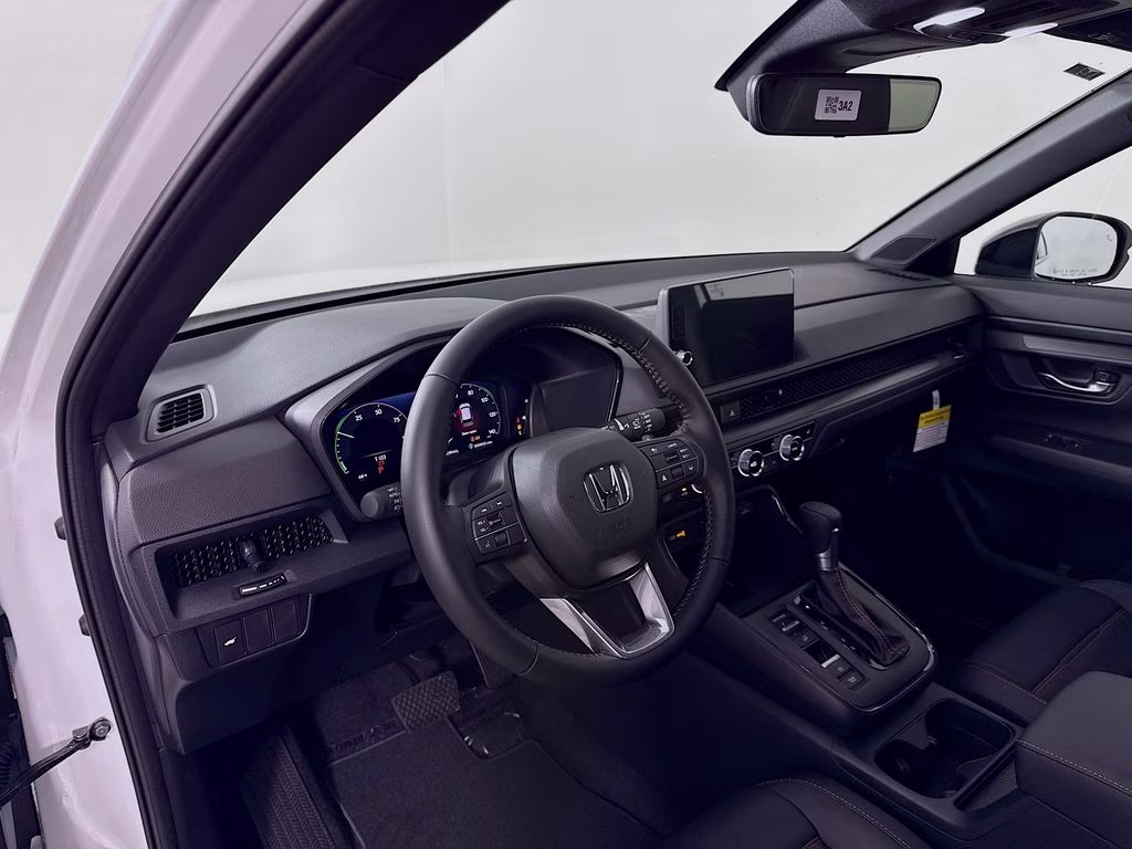 2026 Platinum White Pearl Honda CR-V Hybrid Sport-L FWD SUV