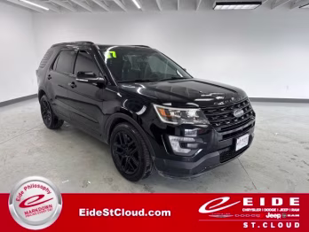 2017 Shadow Black Ford Explorer Sport 4X4 SUV