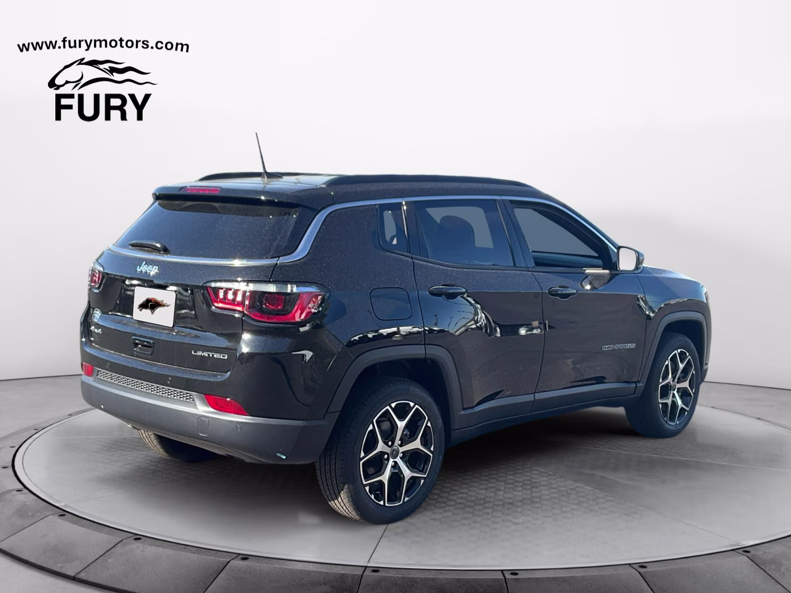 2026 Diamond Black Crystal Pearlcoat Jeep Compass Limited 4X4 SUV