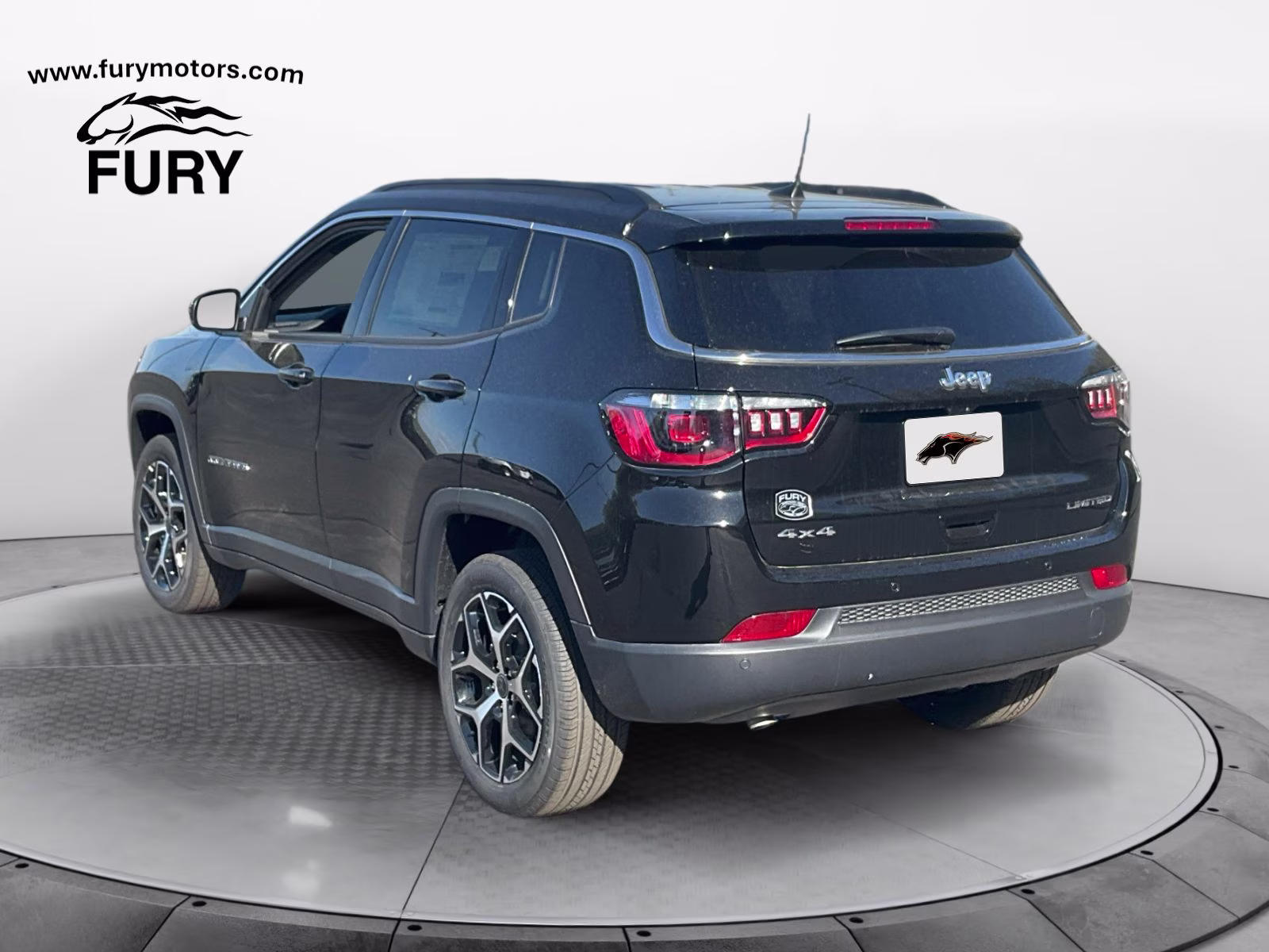 2026 Diamond Black Crystal Pearlcoat Jeep Compass Limited 4X4 SUV