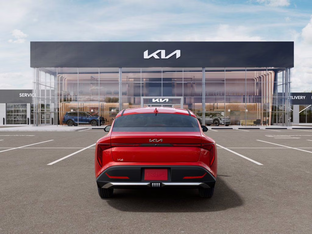 2026 Currant Red Kia K4 LXS FWD Sedan