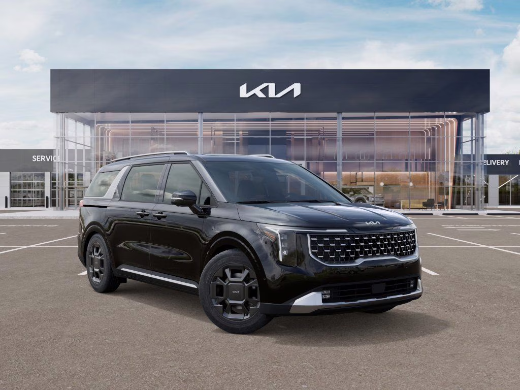 2026 Aurora Black Kia Carnival SX FWD Van