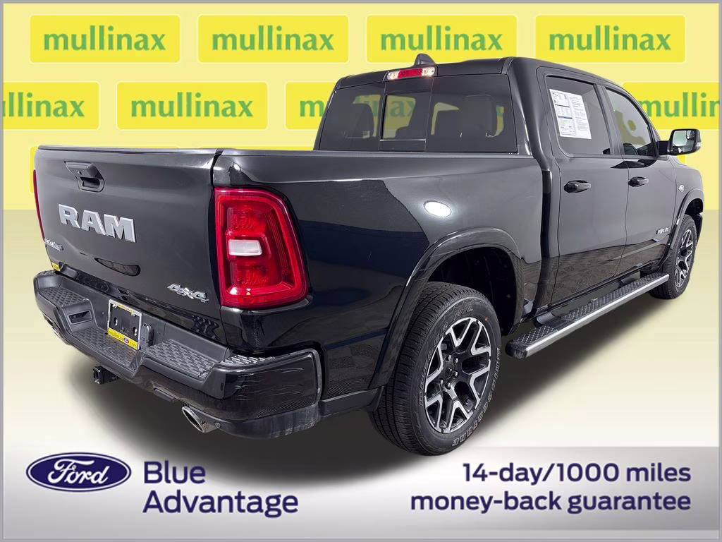 2026 Diamond Black Crystal Pearlcoat Ram 1500 Laramie 4X4 Truck