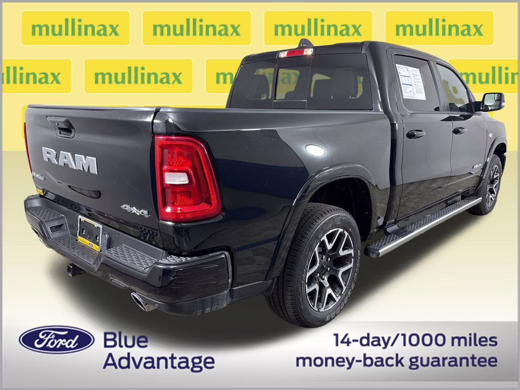 2026 Diamond Black Crystal Pearlcoat Ram 1500 Laramie 4X4 Truck
