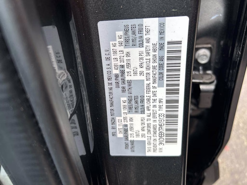 2023 Machine Gray Metallic Mazda CX-30 2.5 S Select Package AWD SUV