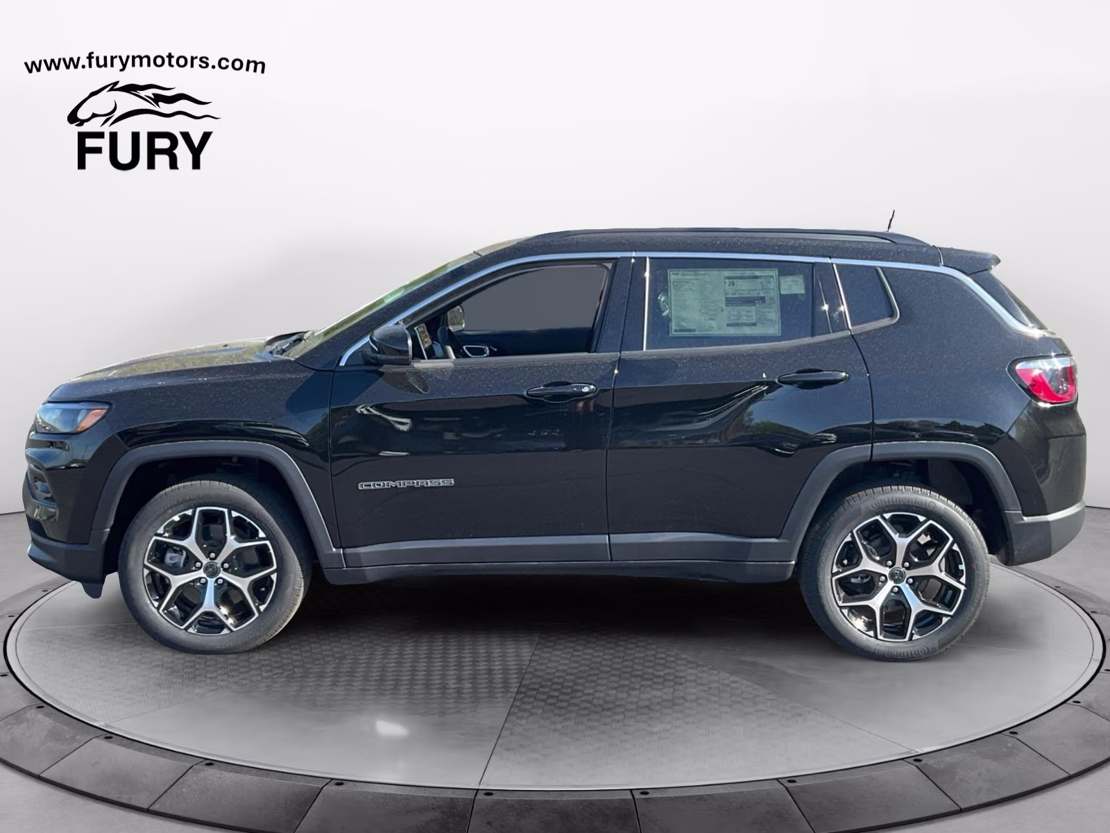 2026 Diamond Black Crystal Pearlcoat Jeep Compass Limited 4X4 SUV