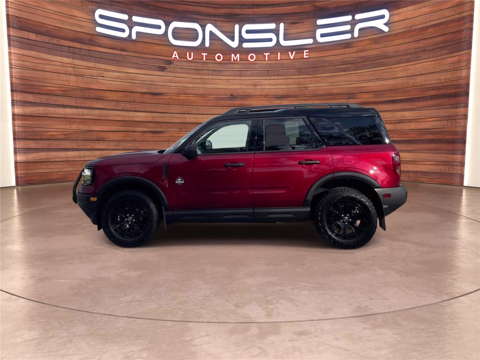 2026 Ruby Red Metallic Tinted Clearcoat Ford Bronco Sport Outer Banks 4X4 SUV