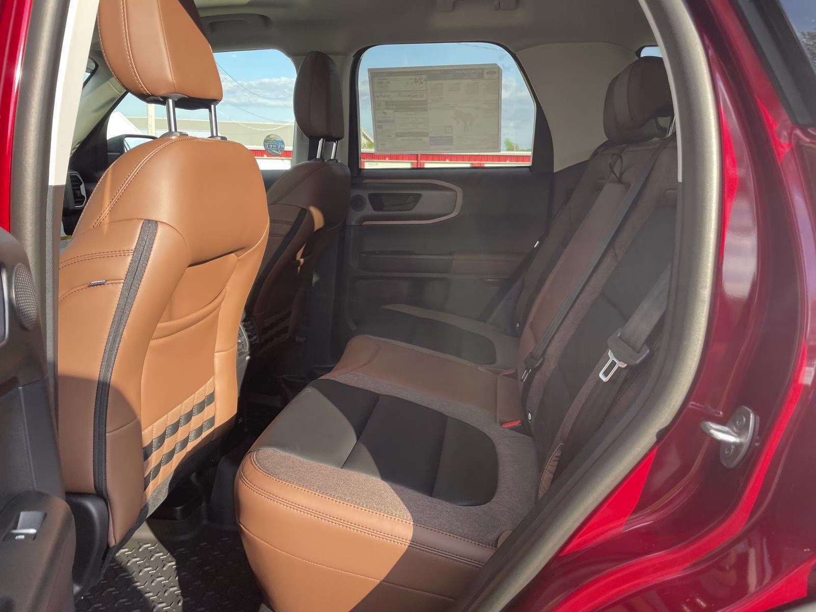 2026 Ruby Red Metallic Tinted Clearcoat Ford Bronco Sport Outer Banks 4X4 SUV