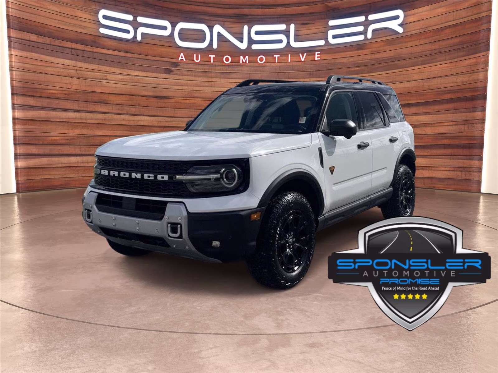 2026 Oxford White Ford Bronco Sport Badlands 4X4 SUV
