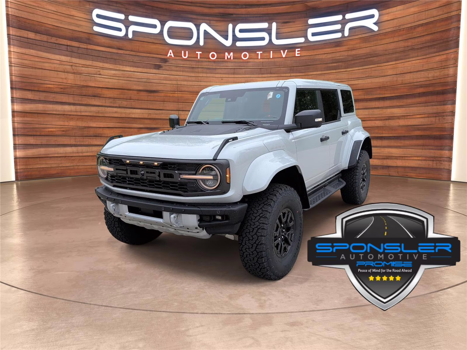 2026 Avalanche Gray Ford Bronco Raptor 4X4 SUV