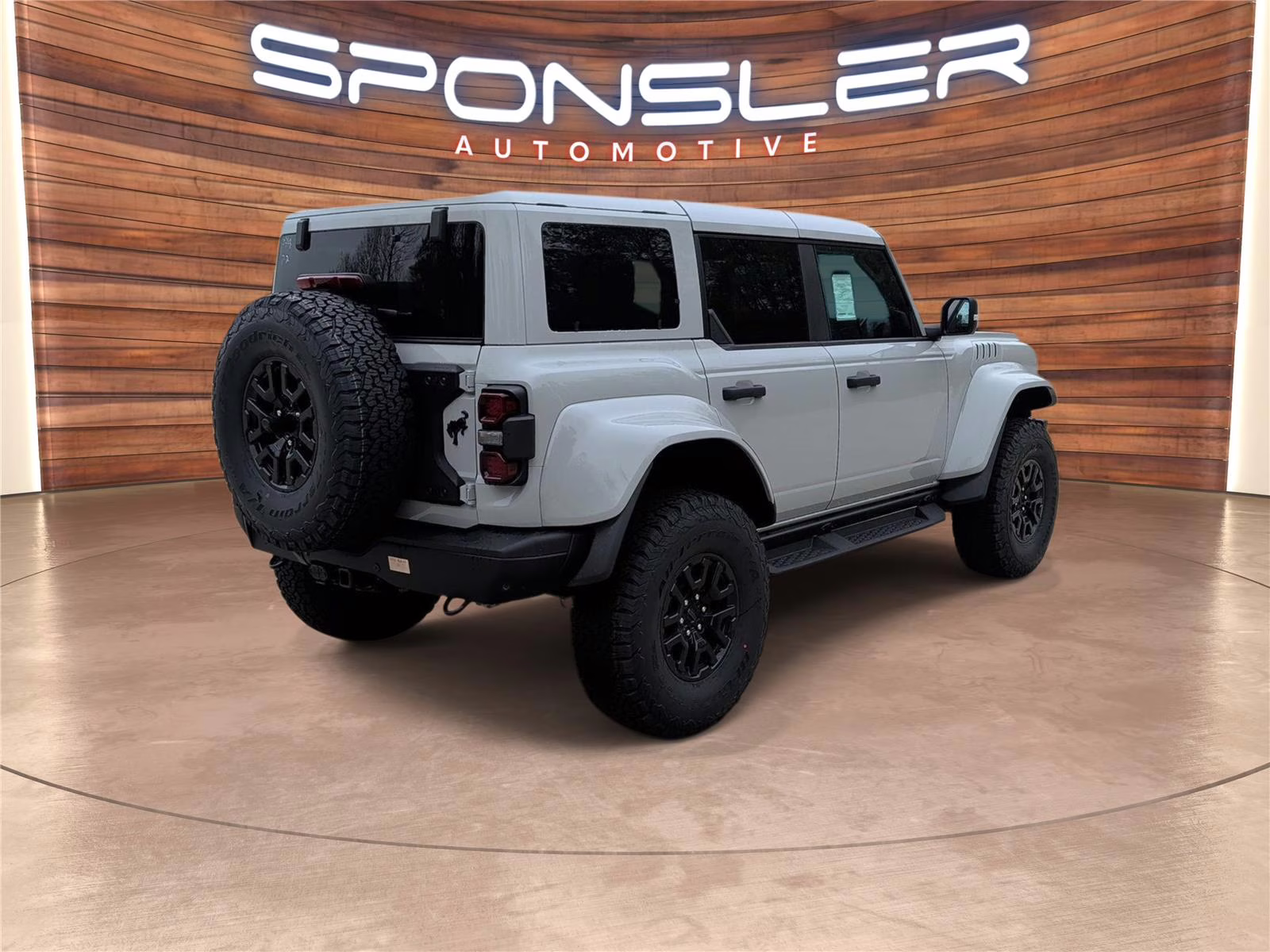 2026 Avalanche Gray Ford Bronco Raptor 4X4 SUV