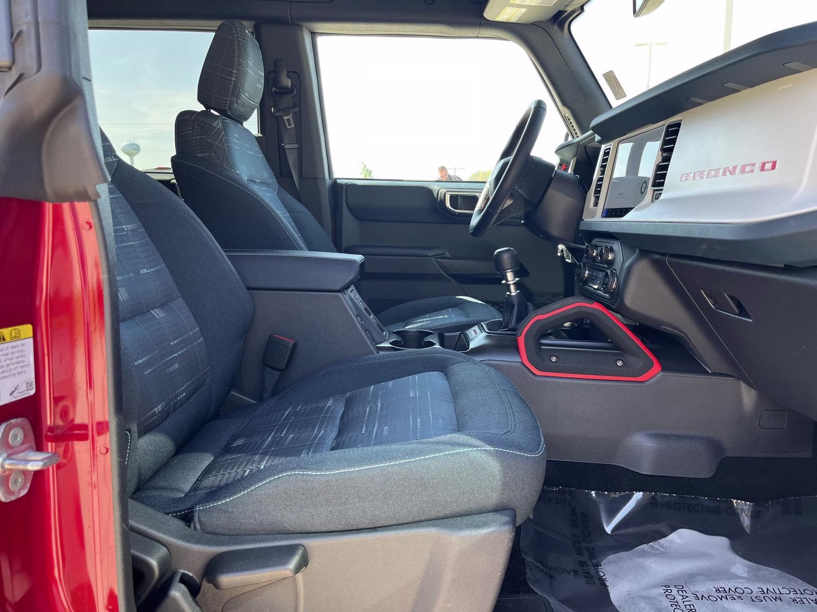 2025 Ruby Red Metallic Tinted Clearcoat Ford Bronco Heritage Edition 4X4 SUV