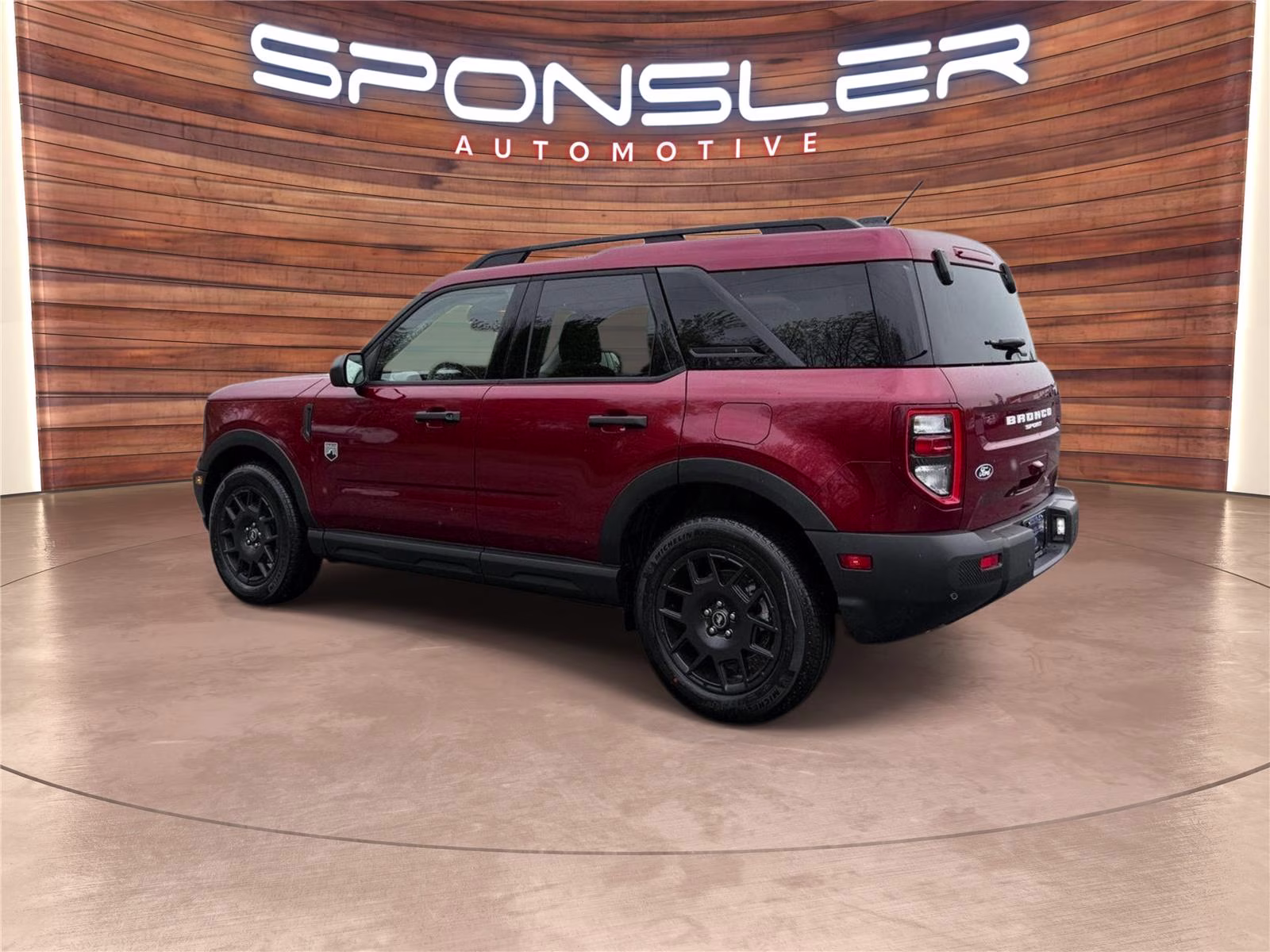2026 Ruby Red Metallic Tinted Clearcoat Ford Bronco Sport Big Bend 4X4 SUV