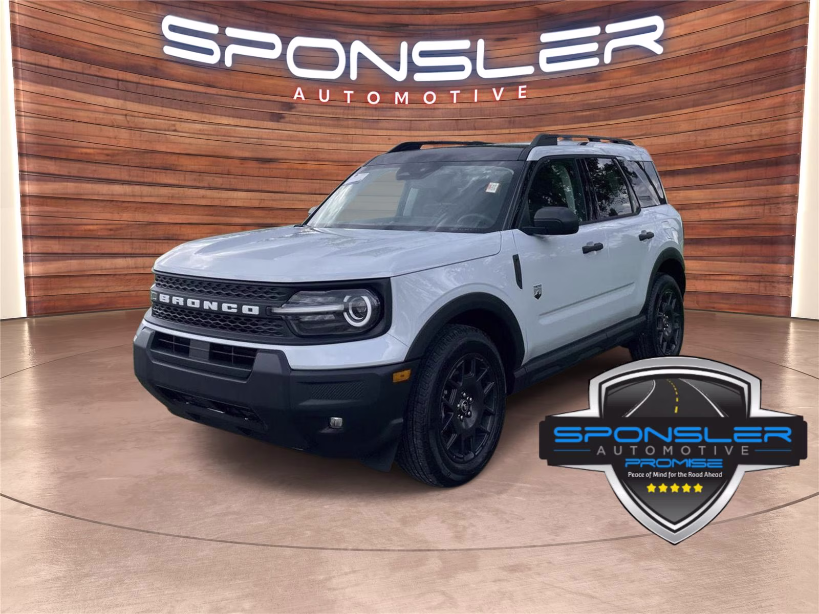2026 Space White Metallic Ford Bronco Sport Big Bend 4X4 SUV