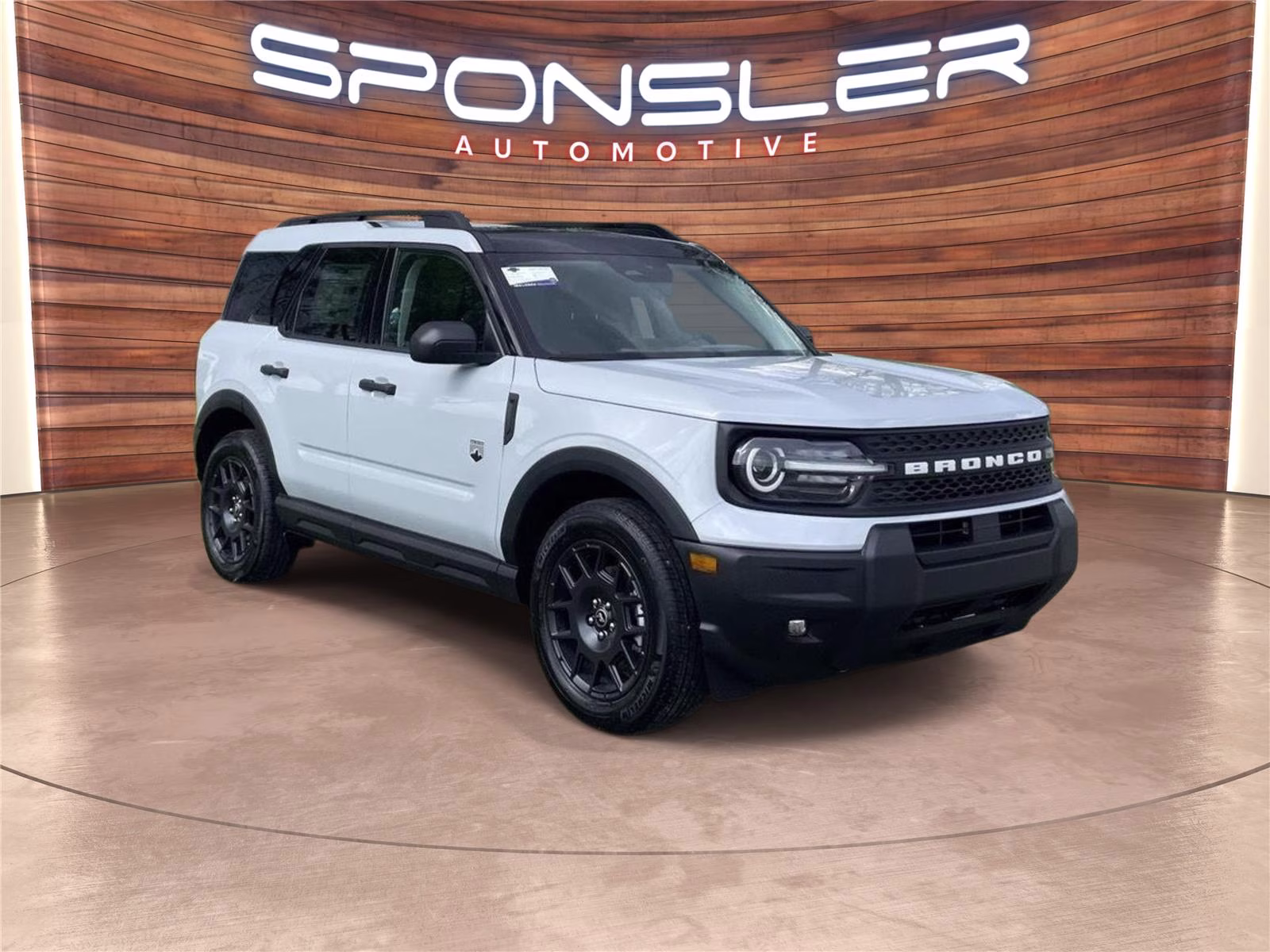 2026 Space White Metallic Ford Bronco Sport Big Bend 4X4 SUV