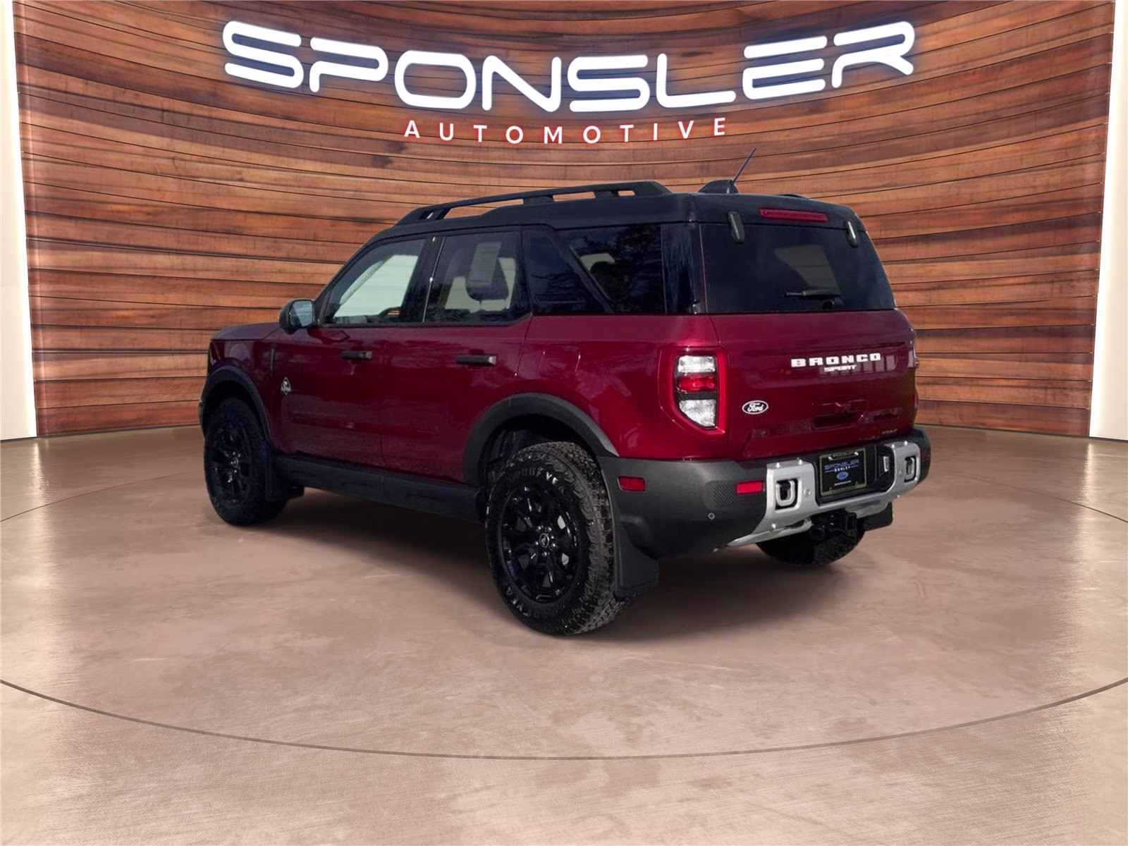 2026 Ruby Red Metallic Tinted Clearcoat Ford Bronco Sport Outer Banks 4X4 SUV