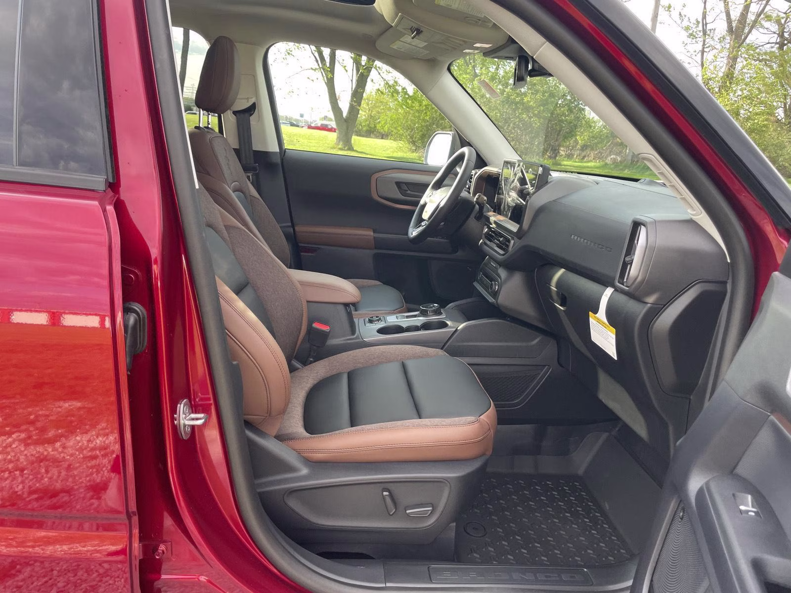 2026 Ruby Red Metallic Tinted Clearcoat Ford Bronco Sport Outer Banks 4X4 SUV