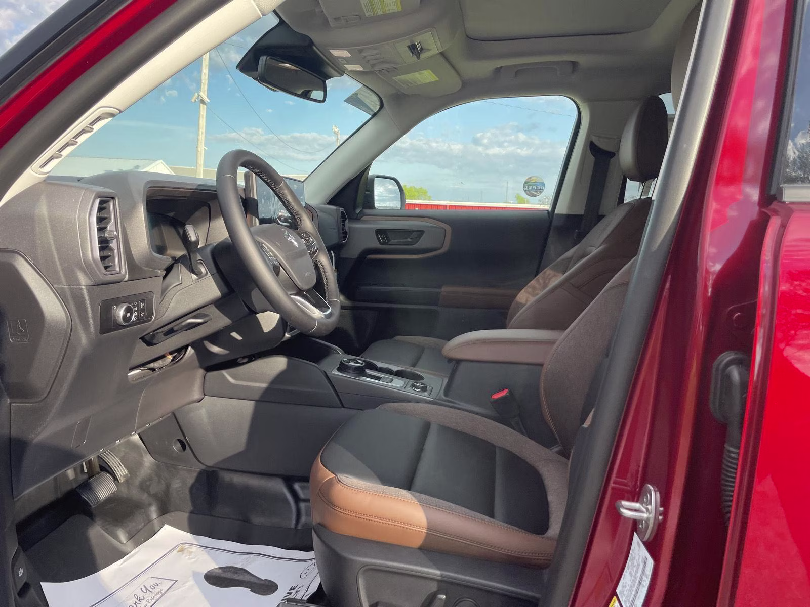 2026 Ruby Red Metallic Tinted Clearcoat Ford Bronco Sport Outer Banks 4X4 SUV