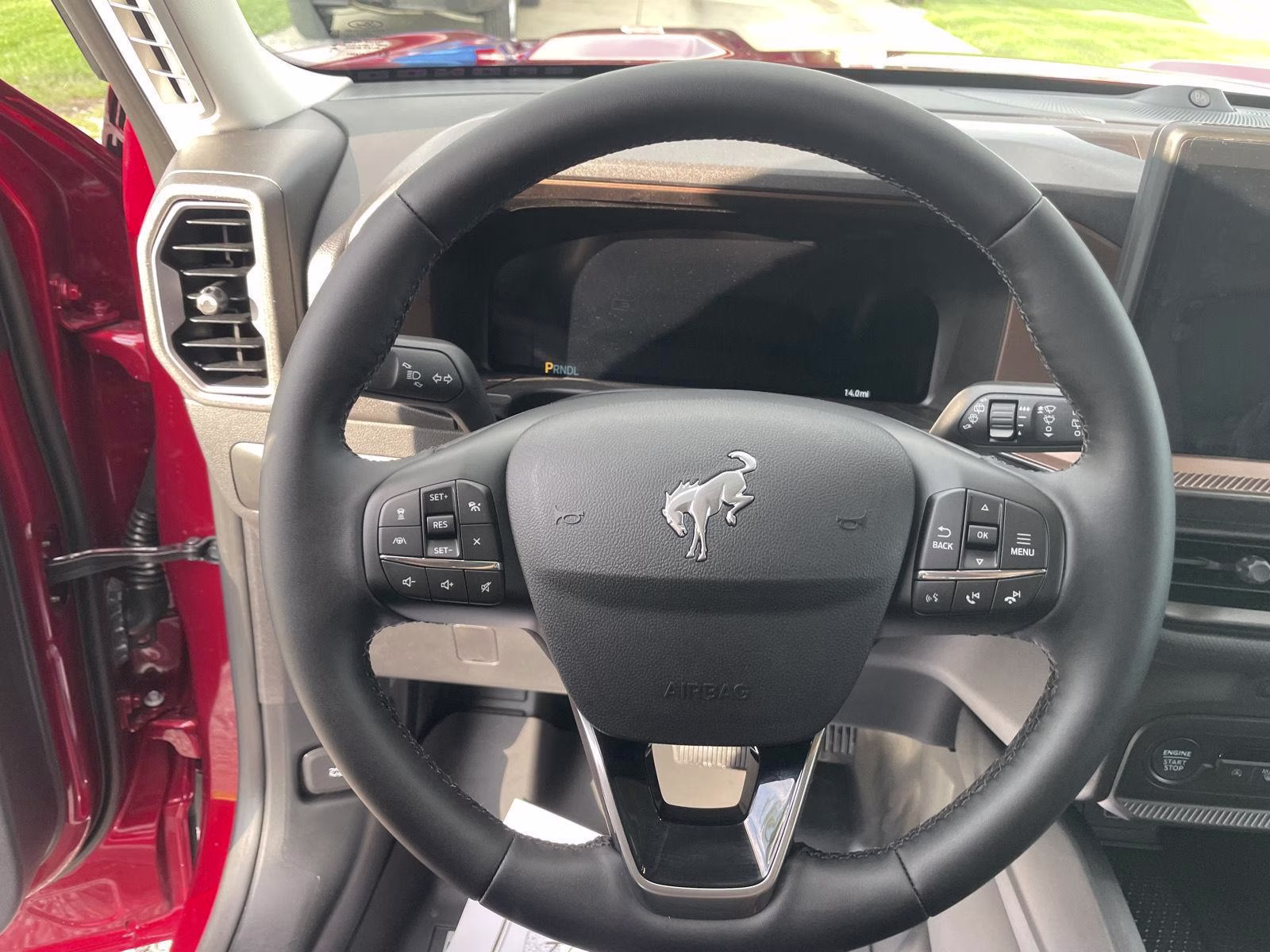 2026 Ruby Red Metallic Tinted Clearcoat Ford Bronco Sport Outer Banks 4X4 SUV