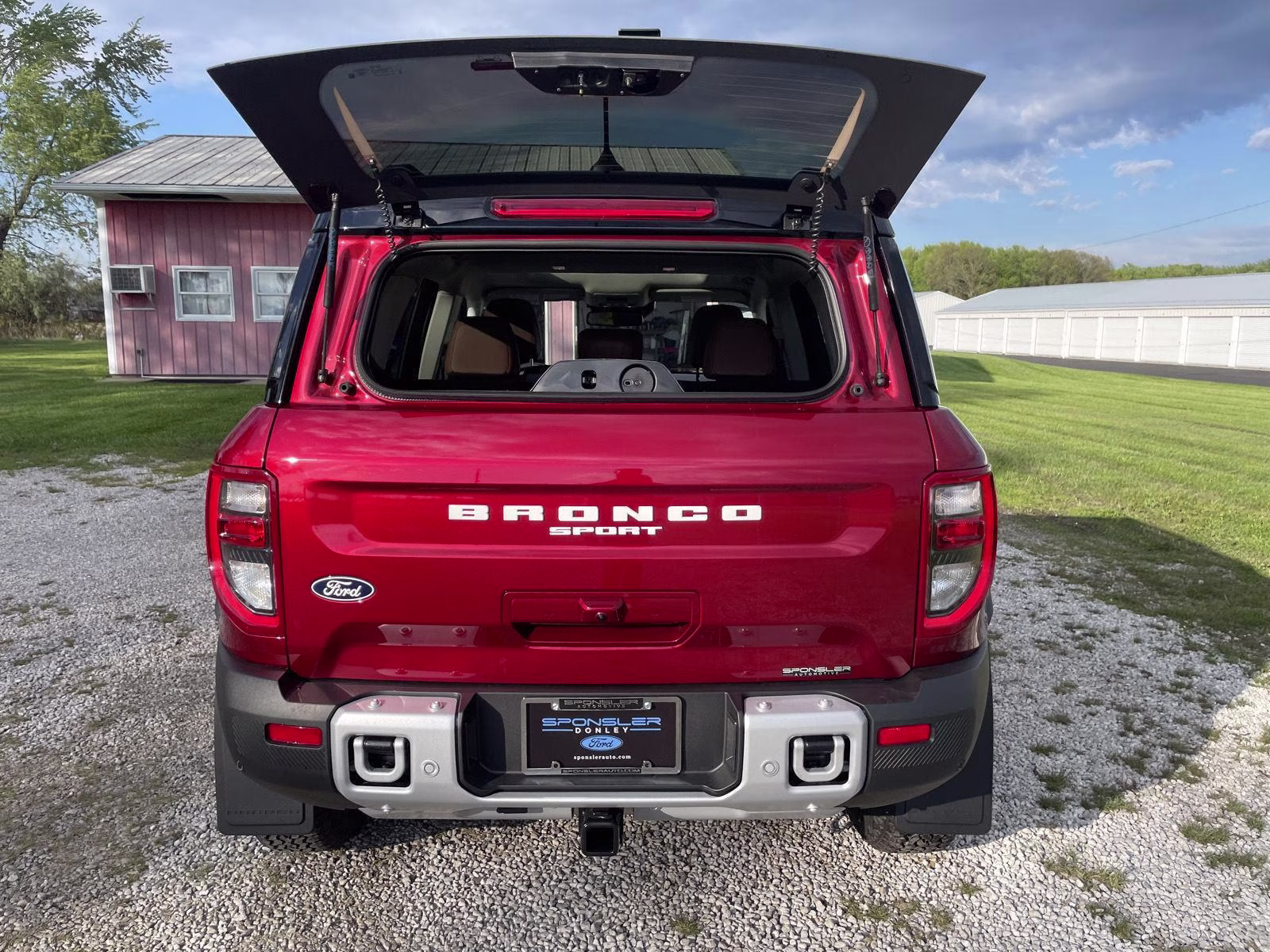2026 Ruby Red Metallic Tinted Clearcoat Ford Bronco Sport Outer Banks 4X4 SUV