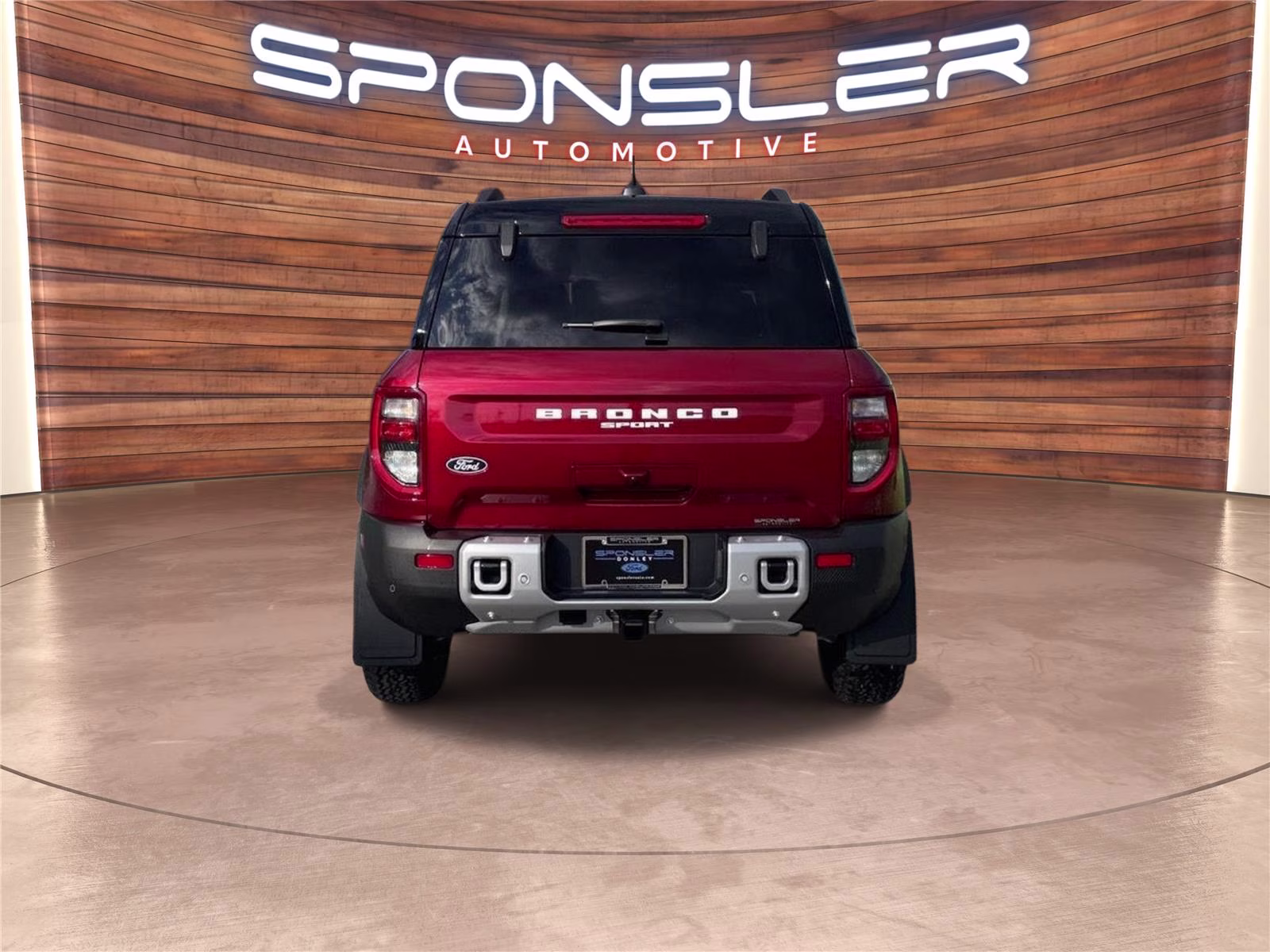 2026 Ruby Red Metallic Tinted Clearcoat Ford Bronco Sport Outer Banks 4X4 SUV