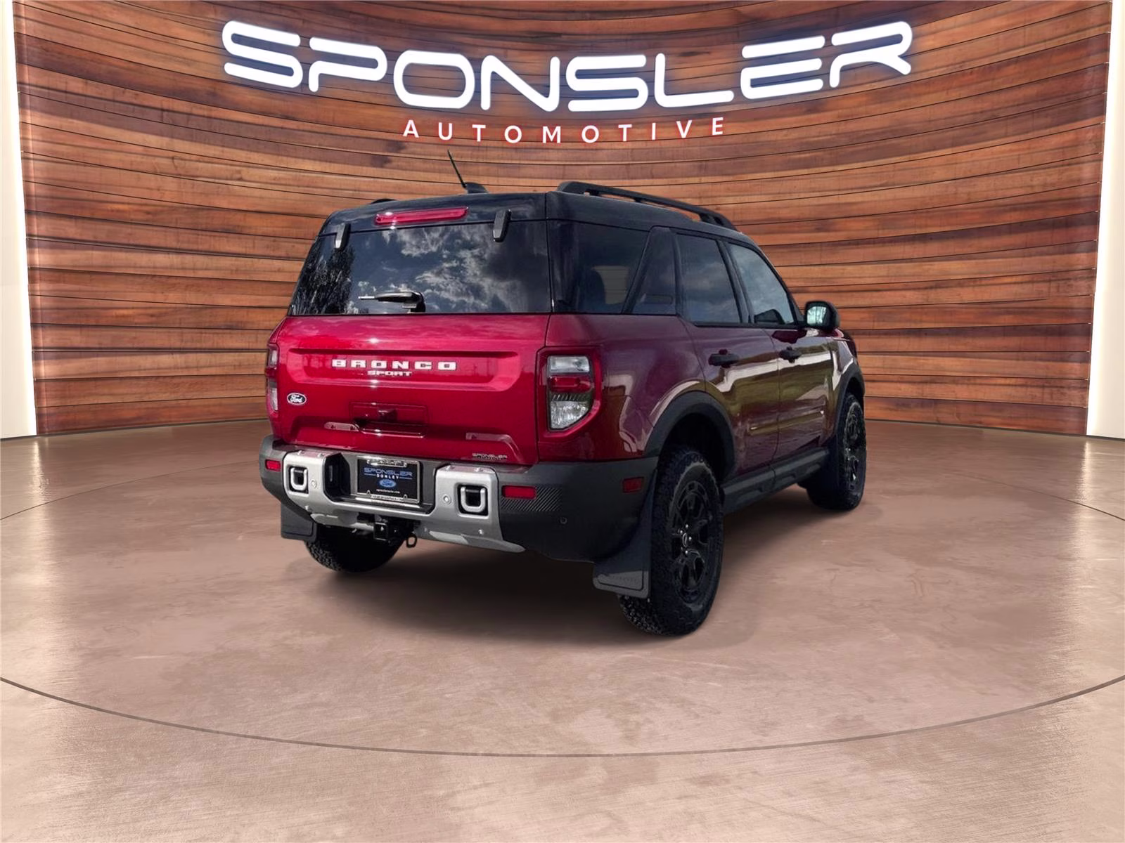 2026 Ruby Red Metallic Tinted Clearcoat Ford Bronco Sport Outer Banks 4X4 SUV