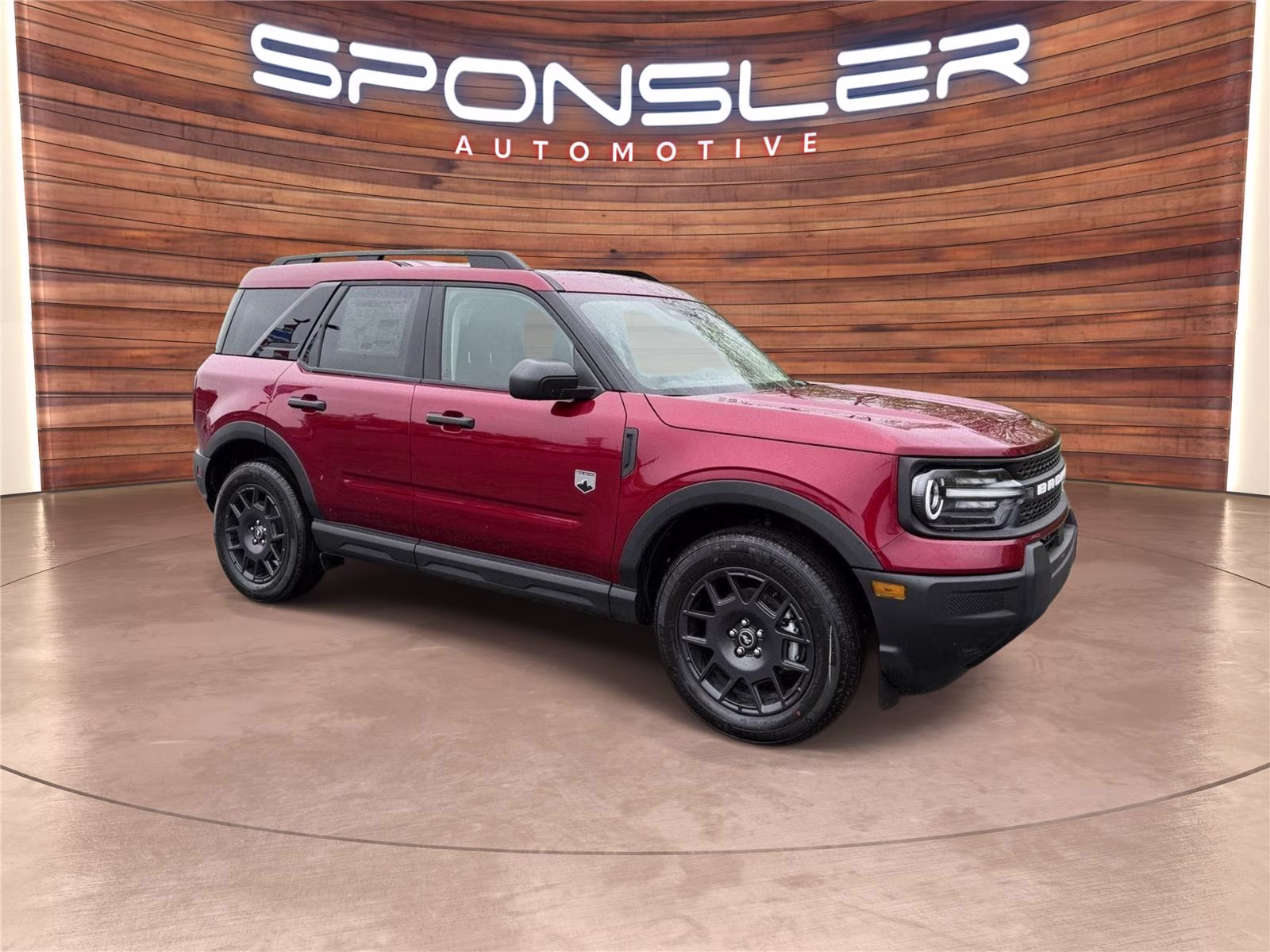 2026 Ruby Red Metallic Tinted Clearcoat Ford Bronco Sport Big Bend 4X4 SUV