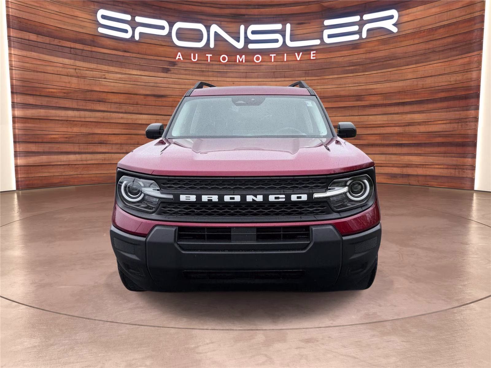 2026 Ruby Red Metallic Tinted Clearcoat Ford Bronco Sport Big Bend 4X4 SUV