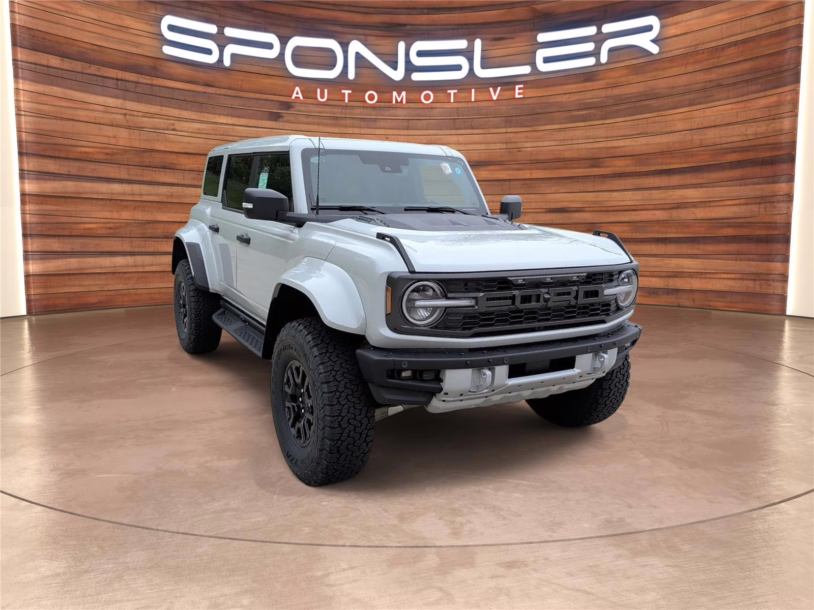 2026 Avalanche Gray Ford Bronco Raptor 4X4 SUV
