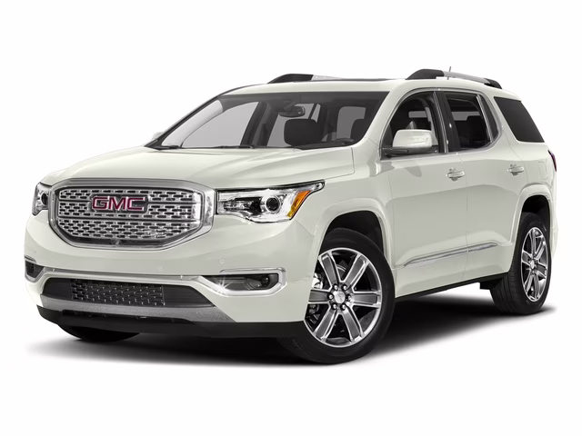 2018 White Frost Tricoat GMC Acadia Denali FWD 4 Door