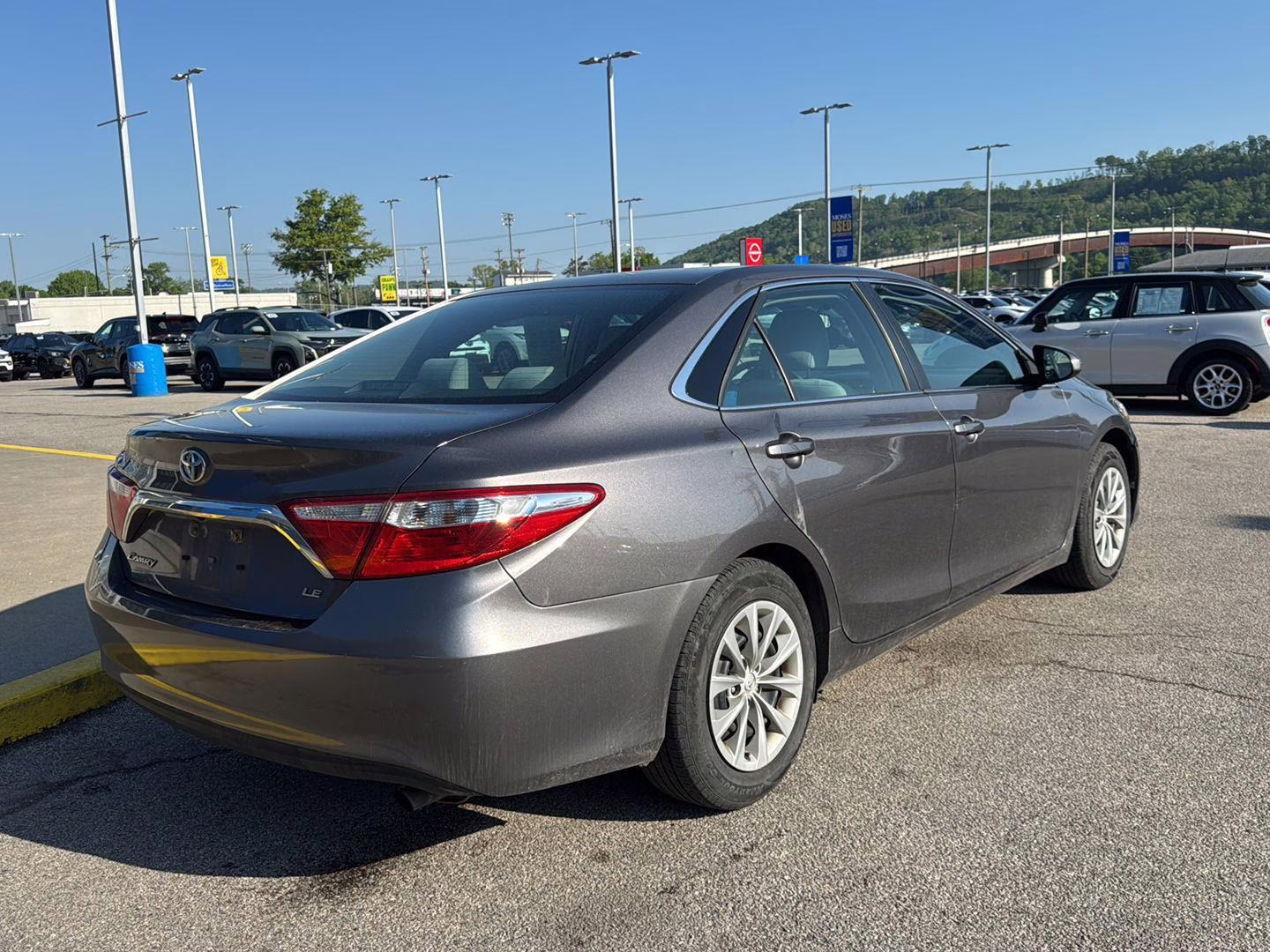 2017 Predawn Gray Mica Toyota Camry LE FWD Sedan