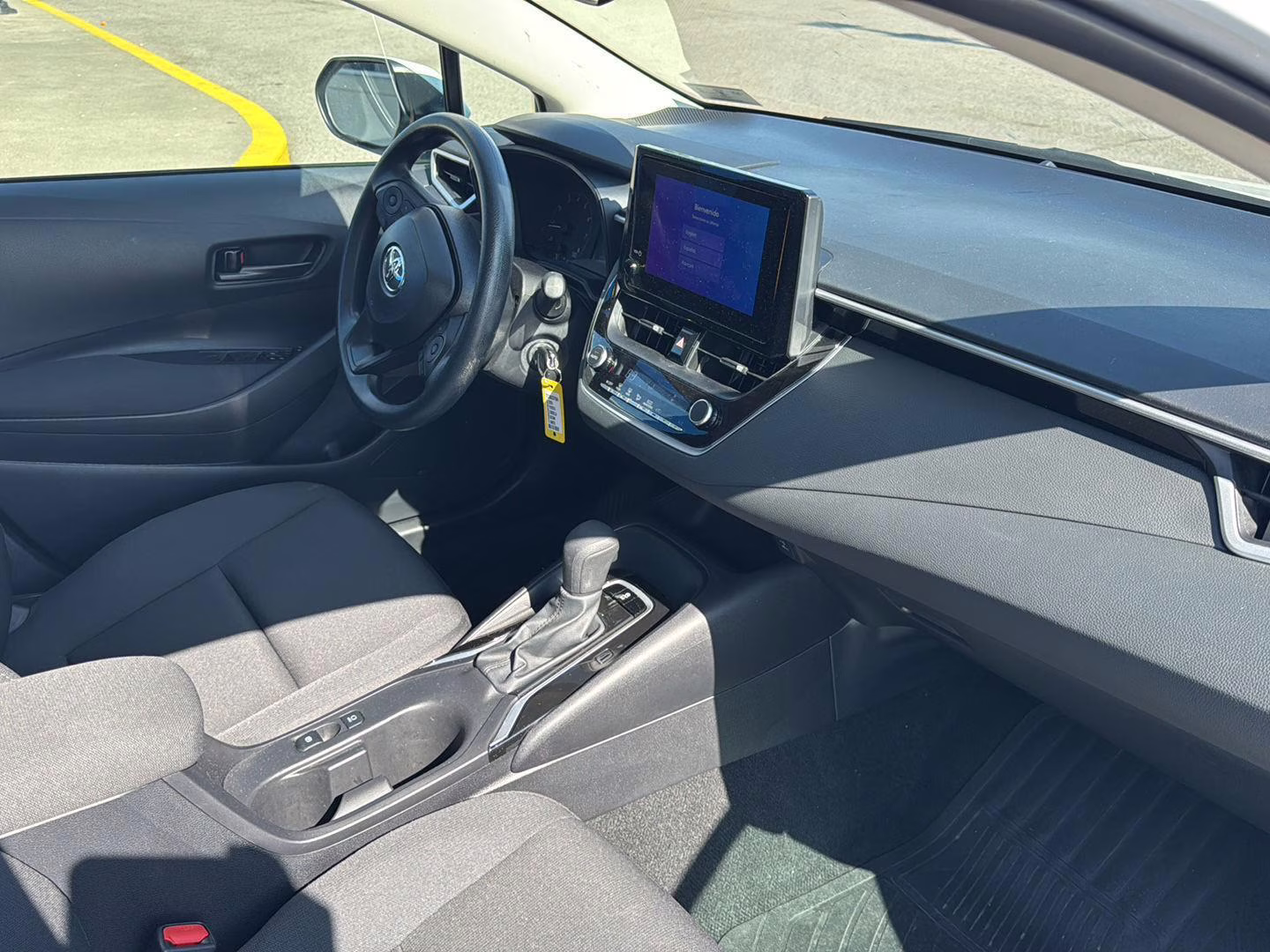 2025 Ice Cap Toyota Corolla LE FWD Sedan