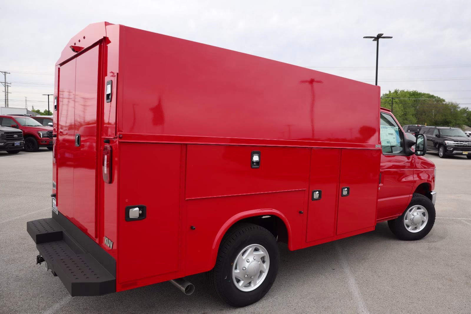 2026 Race Red Ford E-Series Cutaway RWD Specialty Vehicle