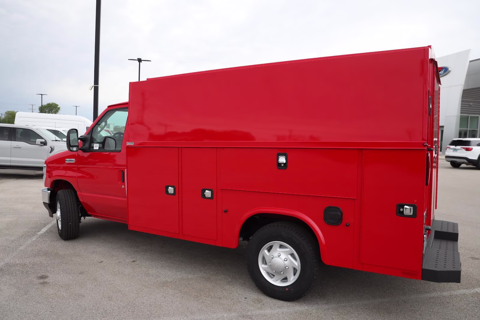 2026 Race Red Ford E-Series Cutaway RWD Specialty Vehicle