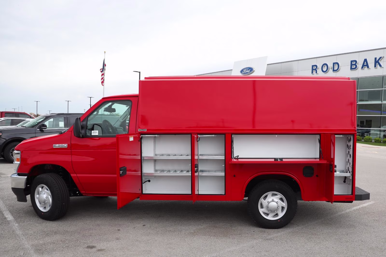2026 Race Red Ford E-Series Cutaway RWD Specialty Vehicle