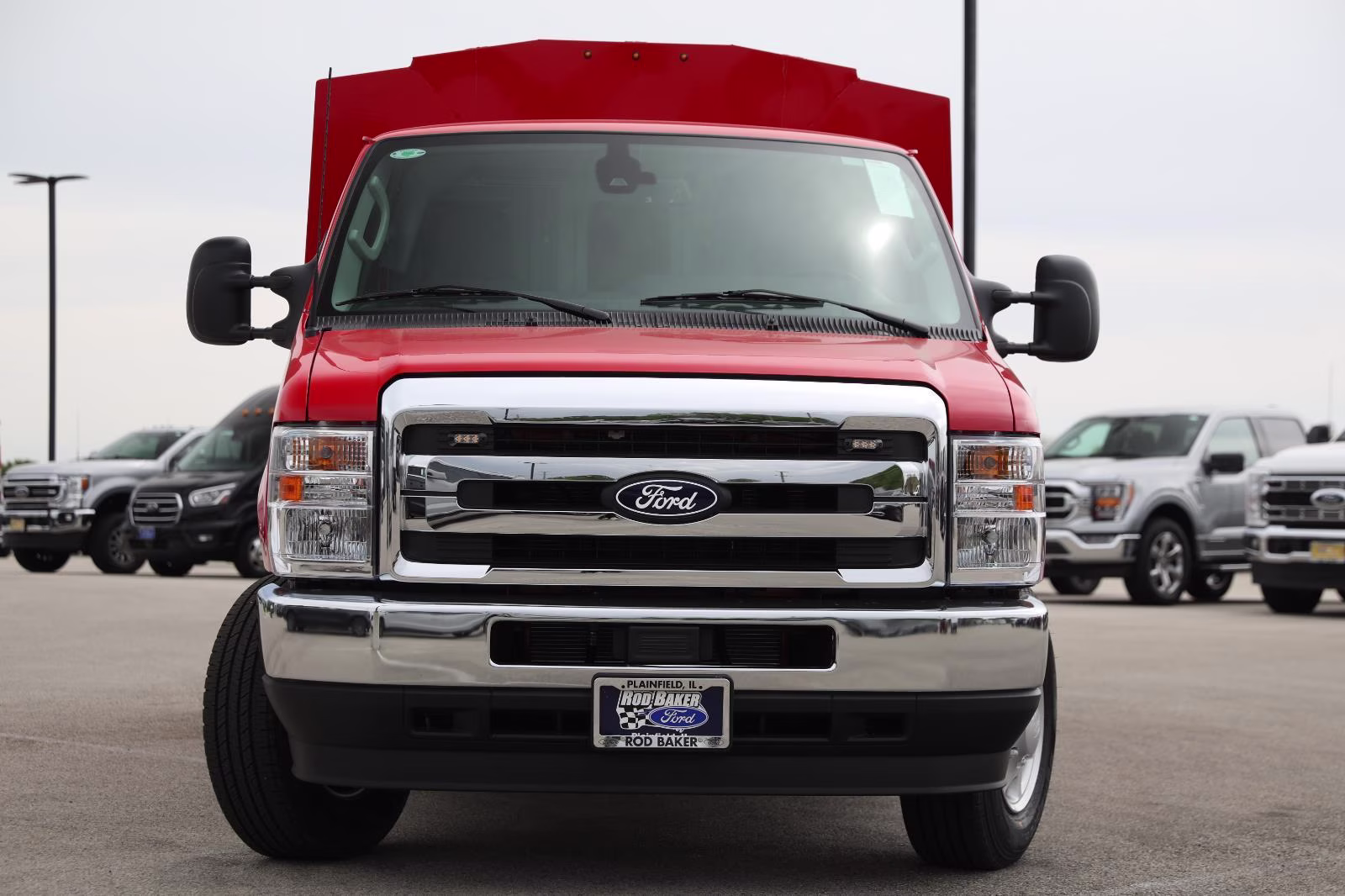 2026 Race Red Ford E-Series Cutaway RWD Specialty Vehicle