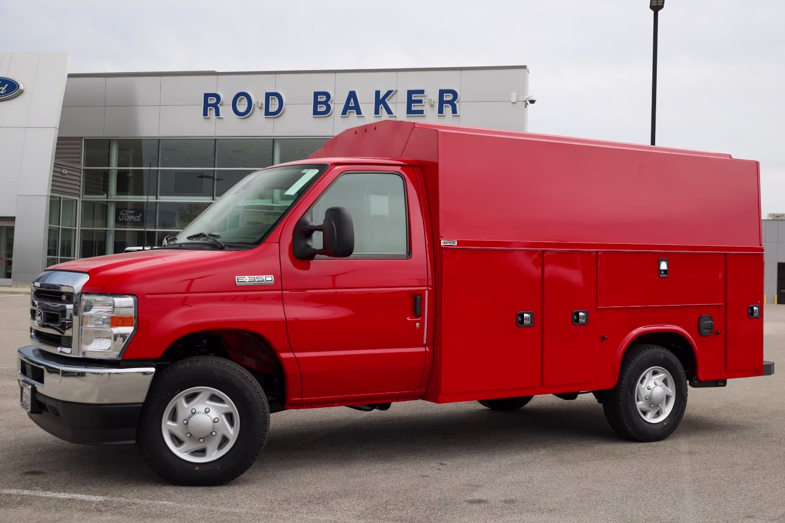 2026 Race Red Ford E-Series Cutaway RWD Specialty Vehicle