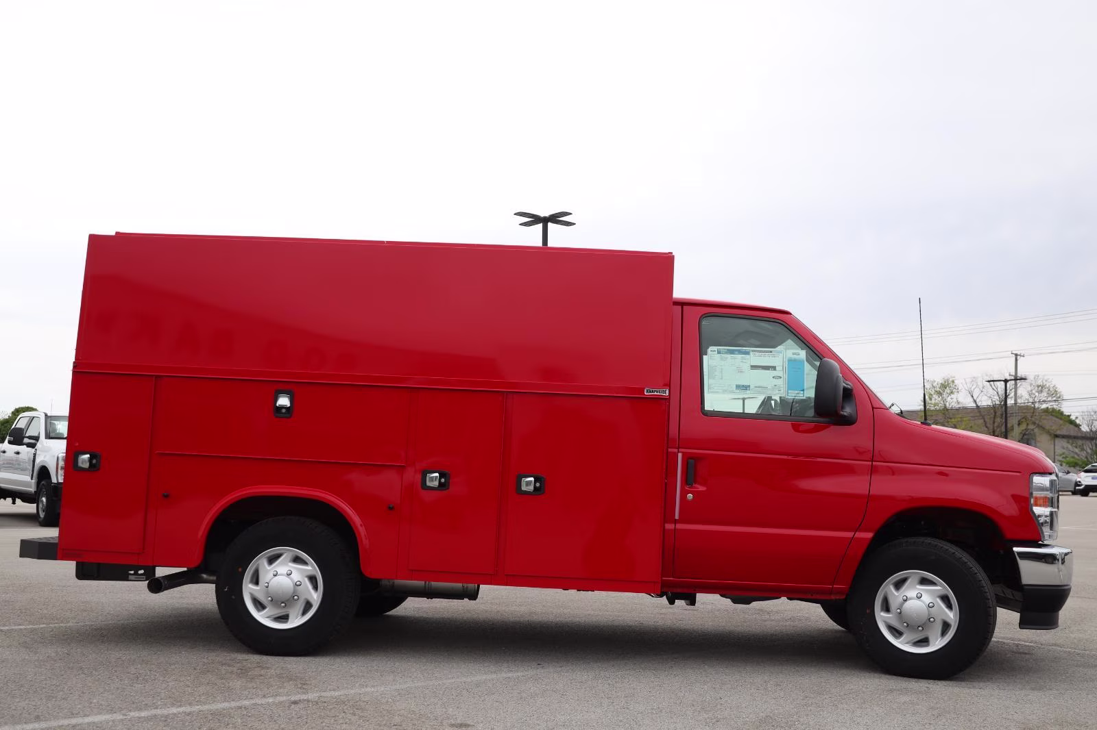 2026 Race Red Ford E-Series Cutaway RWD Specialty Vehicle