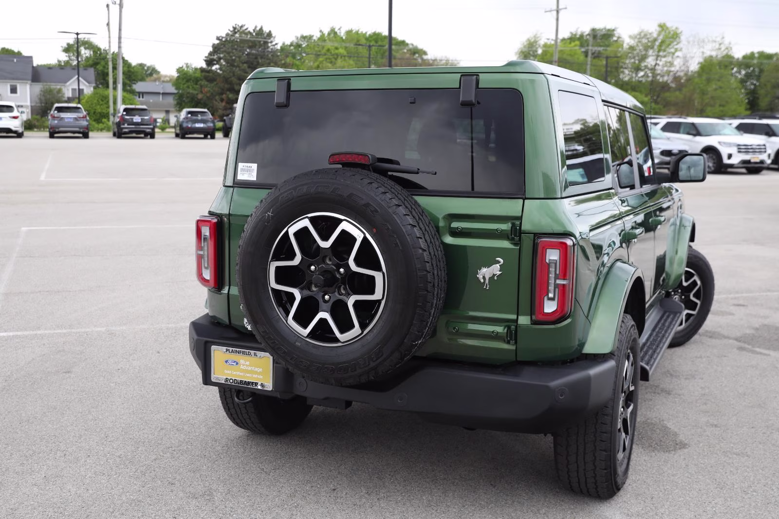 2025 Eruption Green Metallic Ford Bronco Outer Banks 4X4 SUV