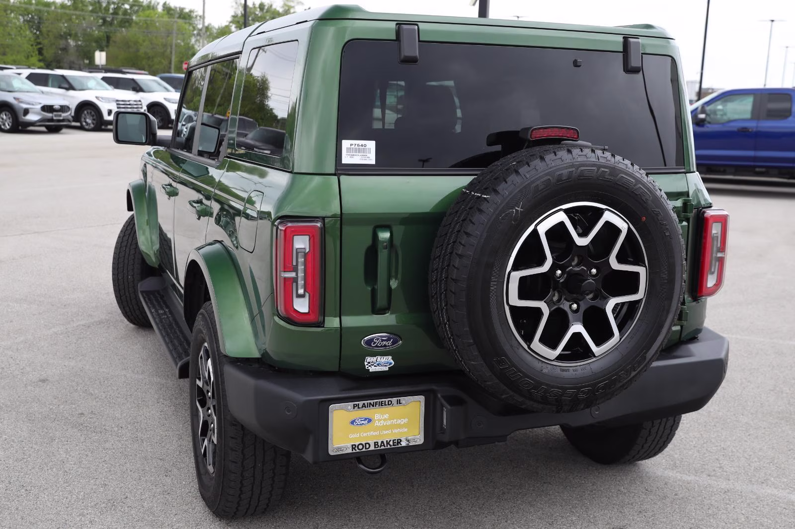 2025 Eruption Green Metallic Ford Bronco Outer Banks 4X4 SUV