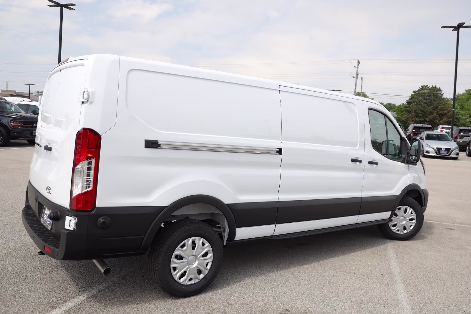 2026 Oxford White Ford Transit Cargo Van RWD Van