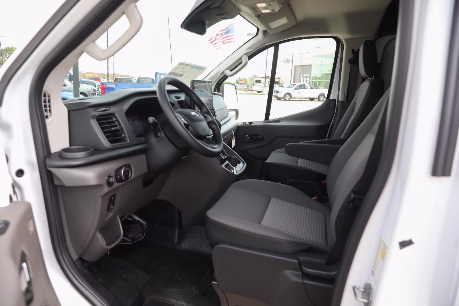 2026 Oxford White Ford Transit Cargo Van RWD Van