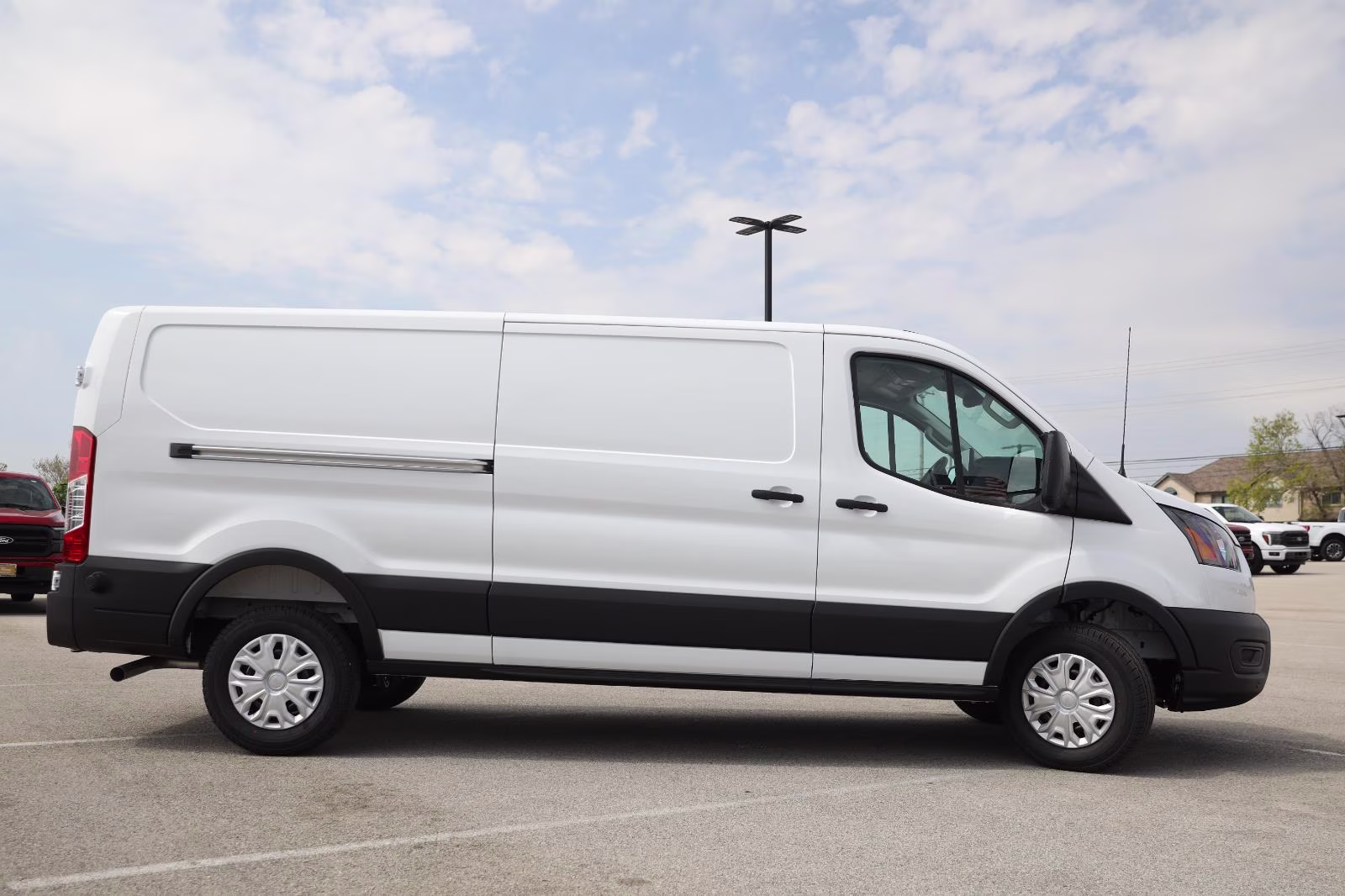 2026 Oxford White Ford Transit Cargo Van RWD Van